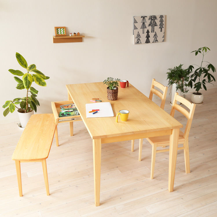 ダイニングテーブル ｜ 日本の木を大切にしたひのきの家具専門店キシル