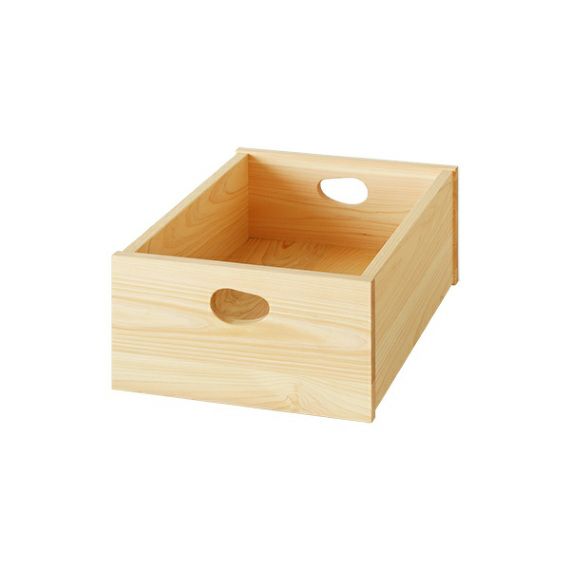リビング 収納箱 収納棚 収納 ボックス シンプル ひのき 無垢材 木製 日本製 国産 森の木箱 キャスター付き