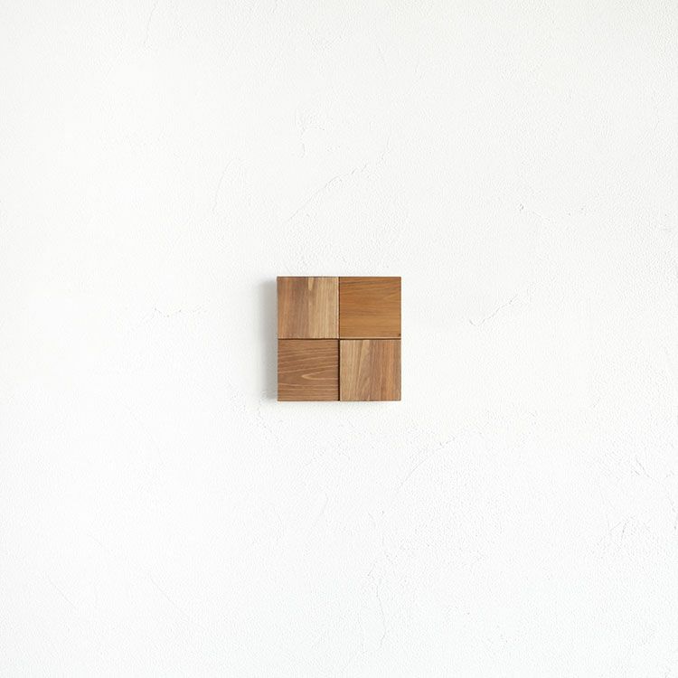 ウッドアートパネル 2×2 brown