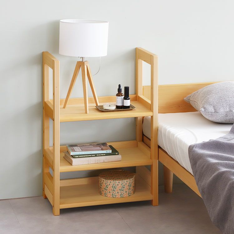 ベッド横に置ける収納棚<br>オープンラック ハーフ 50 / ベッドF スタンダード S