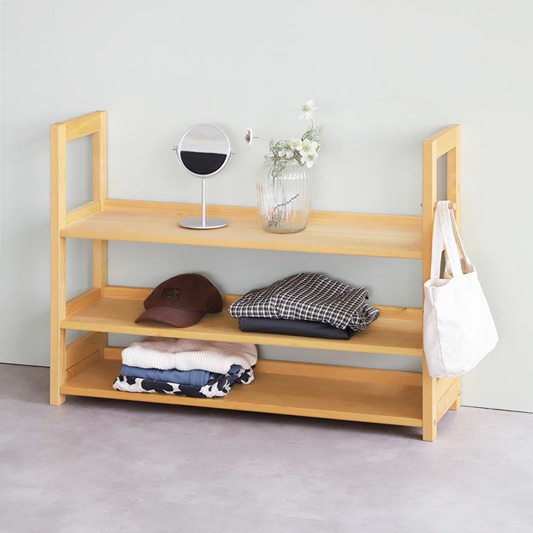 お気に入りの服を飾るように<br>オープンラック ハーフ 100